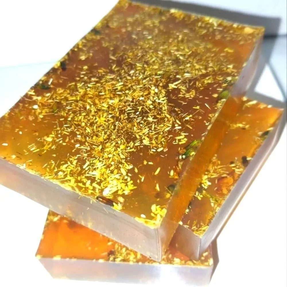 Hand crafted honey herbal chamomile soap bar